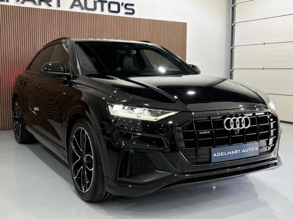 Audi Q8 55 TFSI e quattro Pro Line S Line / Lederen interieu, Automaat, Gebruikt, Zwart, 2995 cc