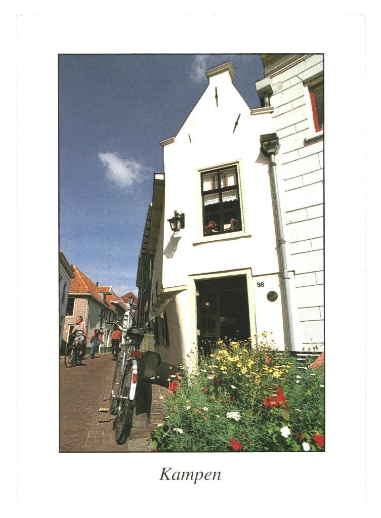 988028 Kampen Ov 80+ Gelopen met mooie zegel Kind en Cultuur