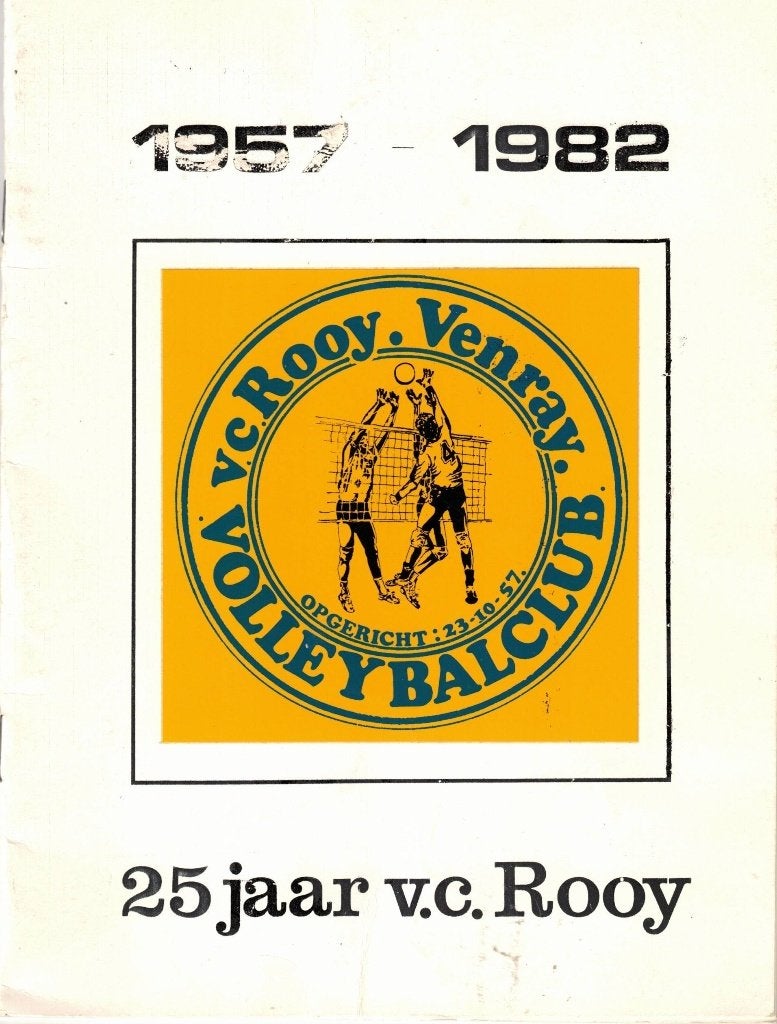 25 jaar V.C. Rooy 1957-1982, Ophalen of Verzenden, 20e eeuw of later, Onbekend, Gelezen