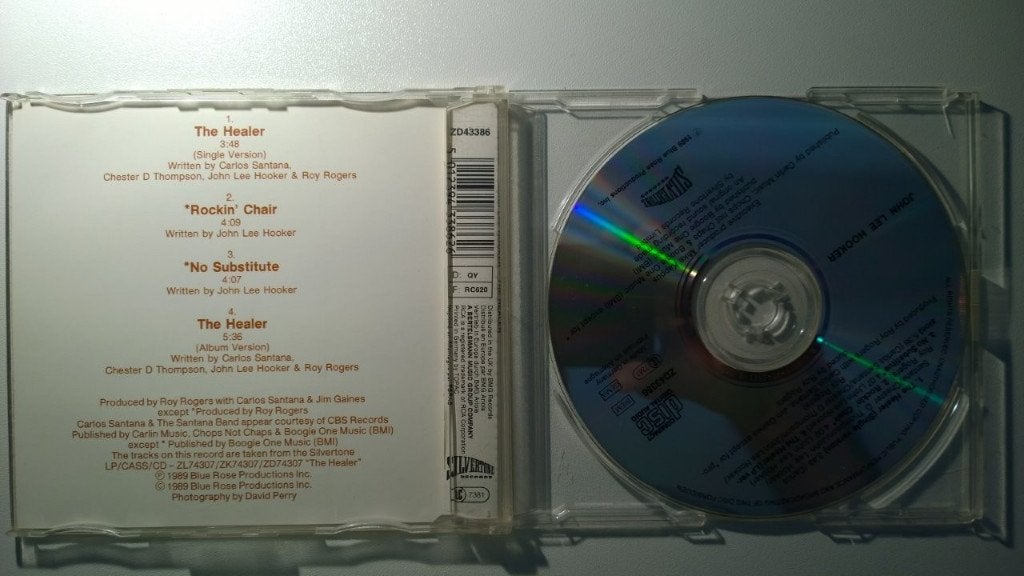 John Lee Hooker - The Healer, Cd's en Dvd's, Cd Singles, Maxi-single, Ophalen of Verzenden, Zo goed als nieuw, 1 single
