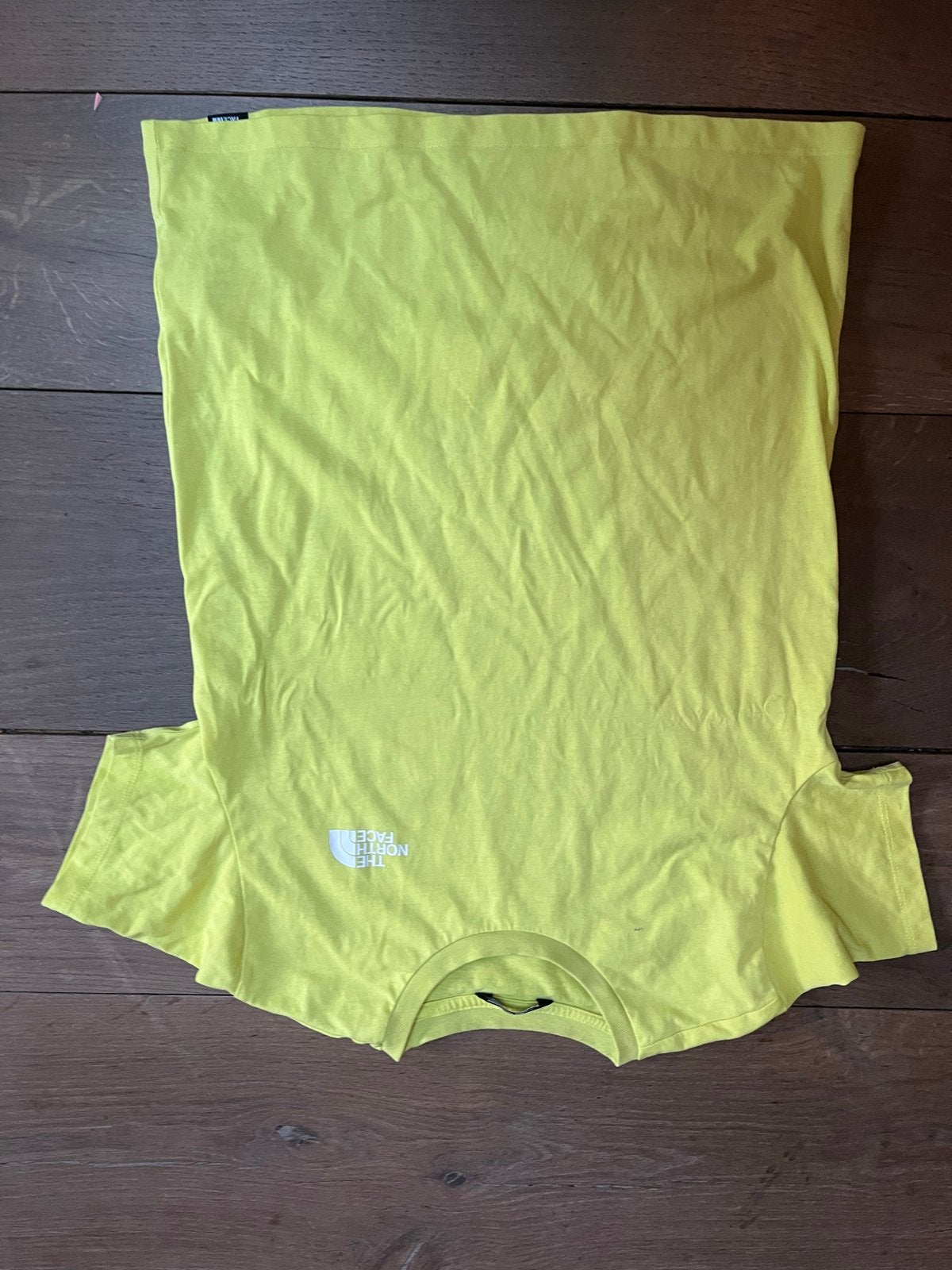 The North Face T-shirt geel - Maat M/14-16, Ophalen of Verzenden, Zo goed als nieuw, Jongen, Shirt of Longsleeve