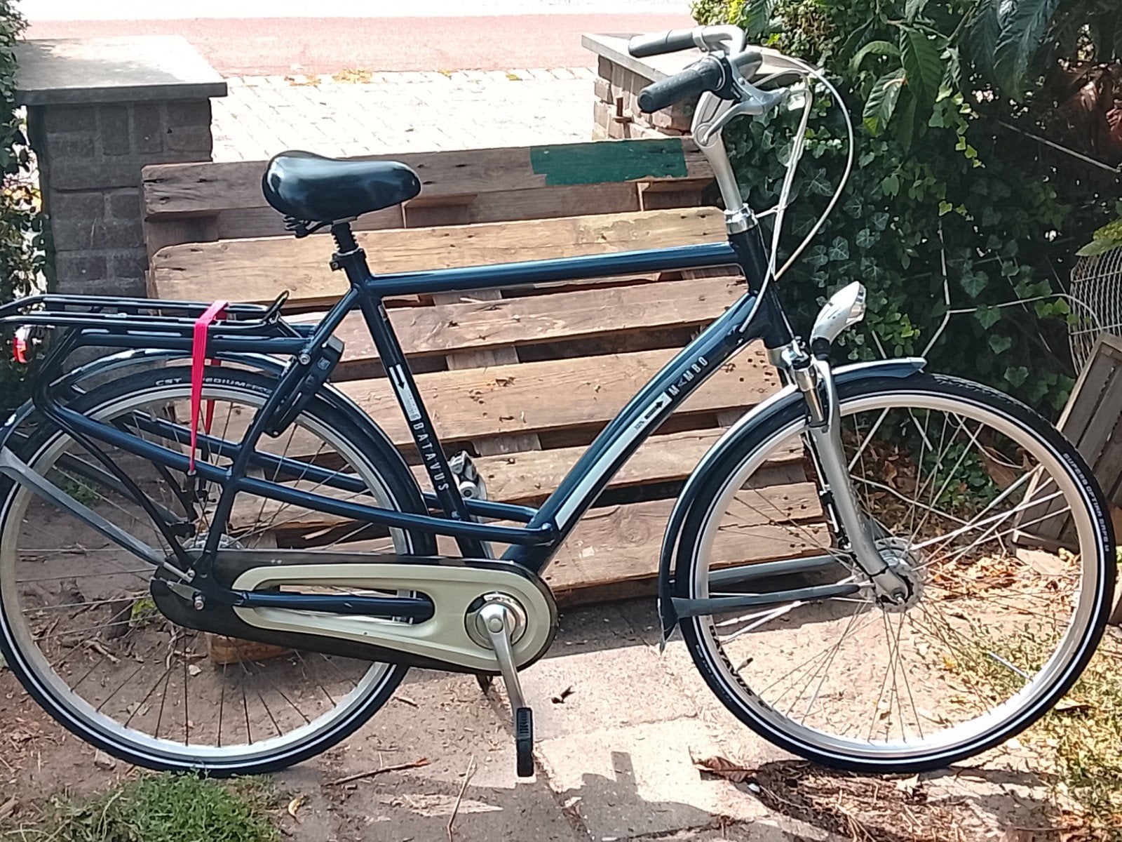 BATAVUS MAMBO HERENFIETS 28INCH 8VERSNELLINGEN FRAME 62CM, Ophalen, Gebruikt, Versnellingen, Batavus
