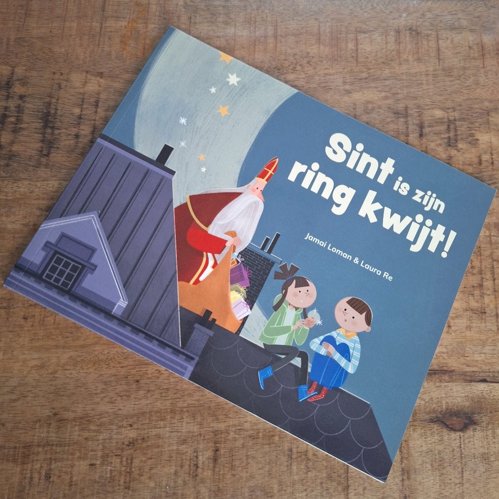 Boek, sint is zijn ring kwijt, Diversen, Ophalen of Verzenden, Zo goed als nieuw
