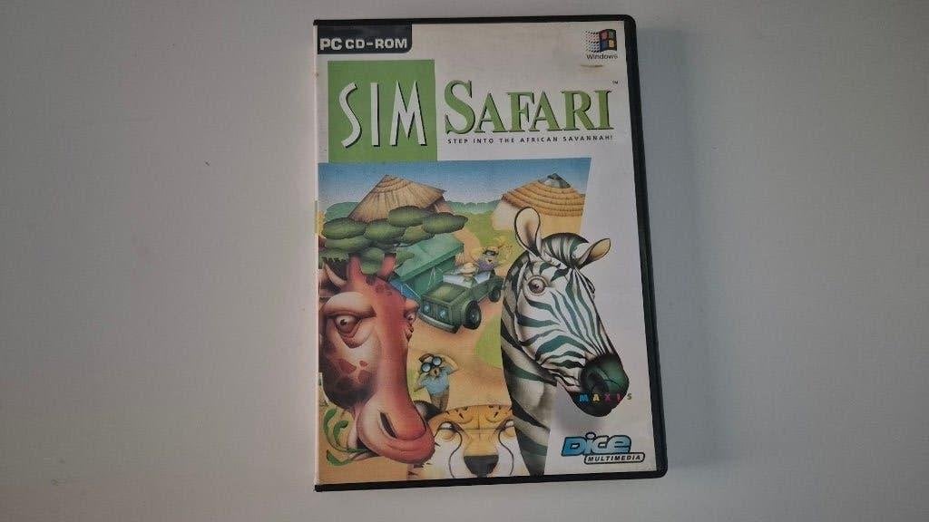 SimSafari (PC CD-ROM) - Maxis - Retro Nostalgie!, 1 speler, Eén computer, Ophalen of Verzenden, Zo goed als nieuw