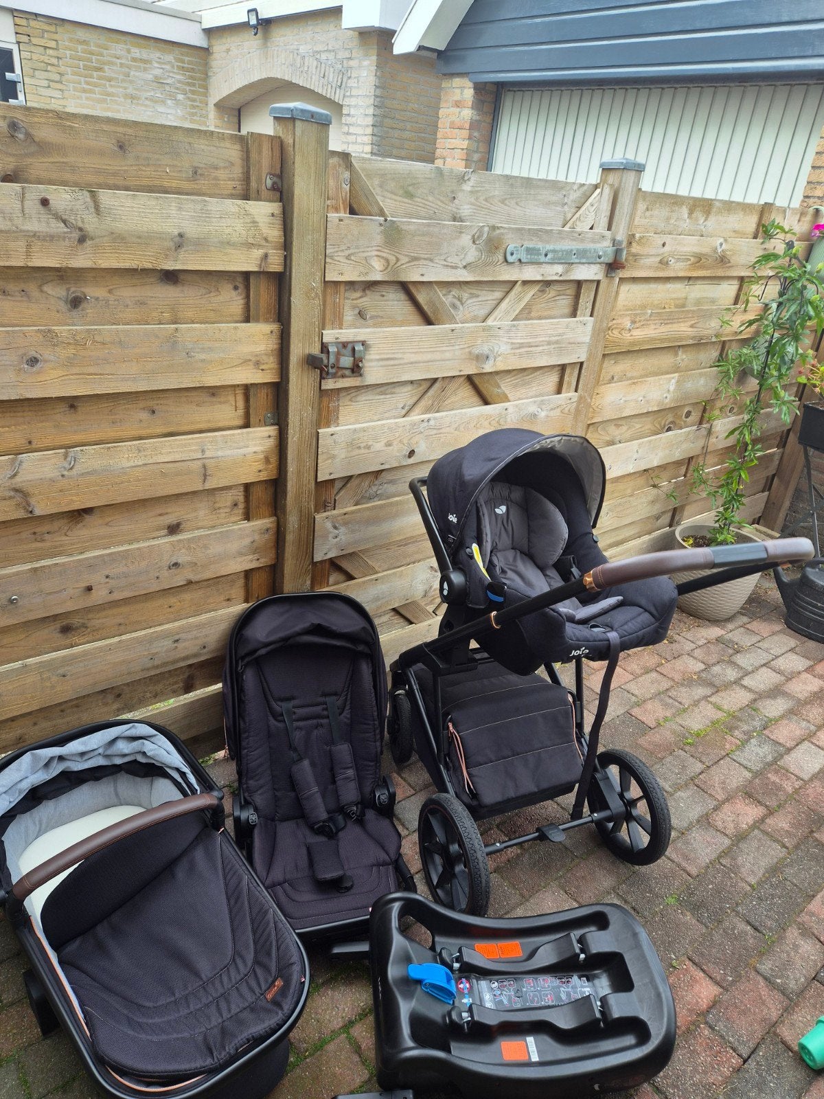 Qute Easy Rider 3-in-1 kinderwagen | Incl. Joie Maxi-Cosi, Kinderen en Baby's, Kinderwagens en Combinaties, Zo goed als nieuw