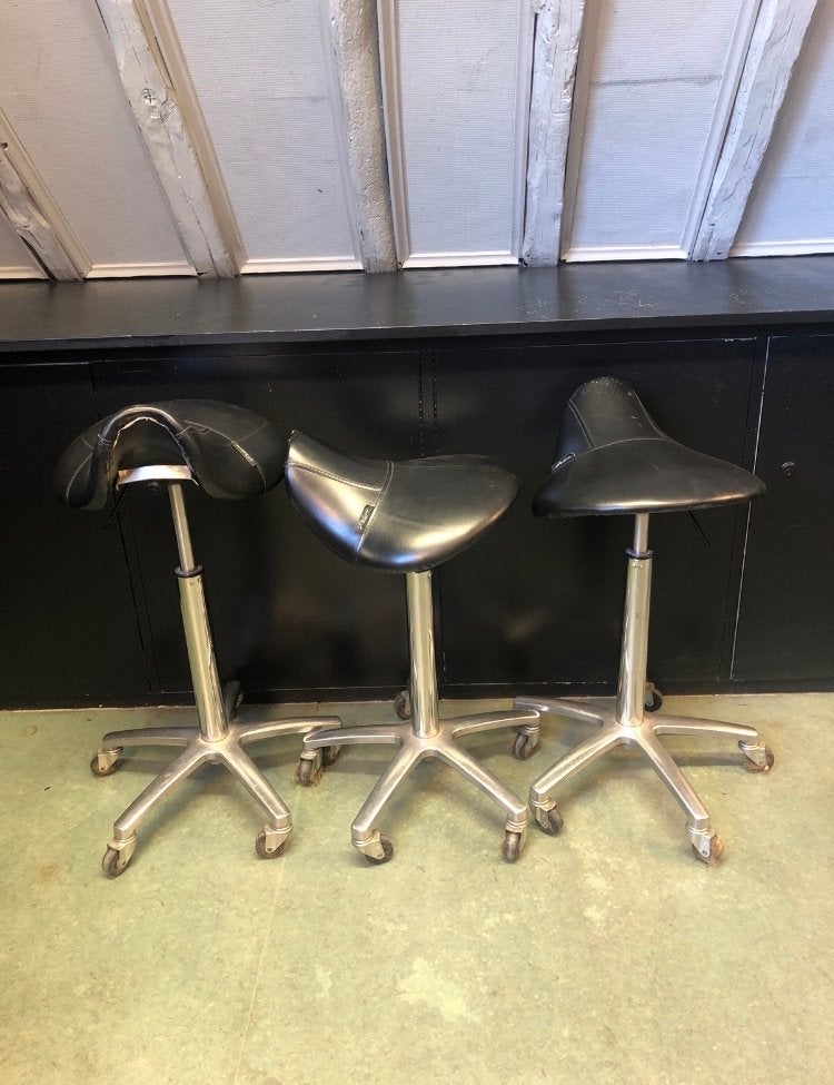 3 mooie fietszadels van di luca, Huis en Inrichting, Ophalen, Gebruikt, Zwart, Eén
