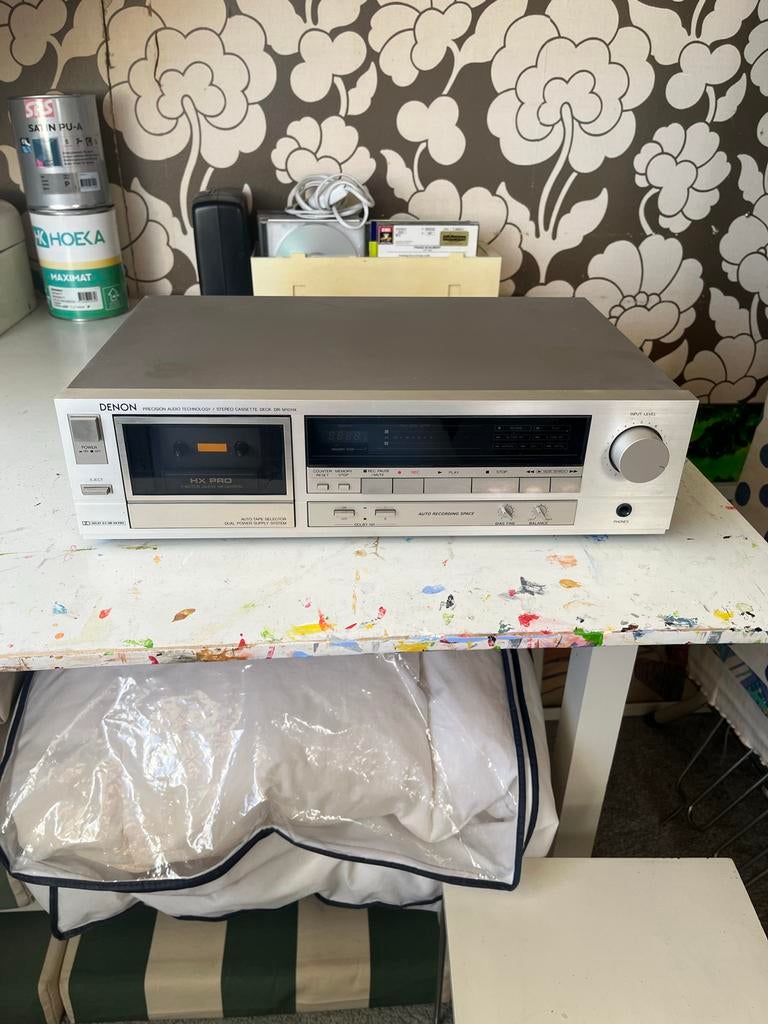 Denon DR-M20 Cassettedeck - Hoge Kwaliteit Audio, Ophalen, Enkel, Denon, Tiptoetsen
