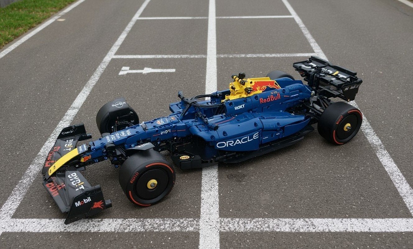 LEGO Technic 42206 Red Bull Racing F1 compleet, Ophalen