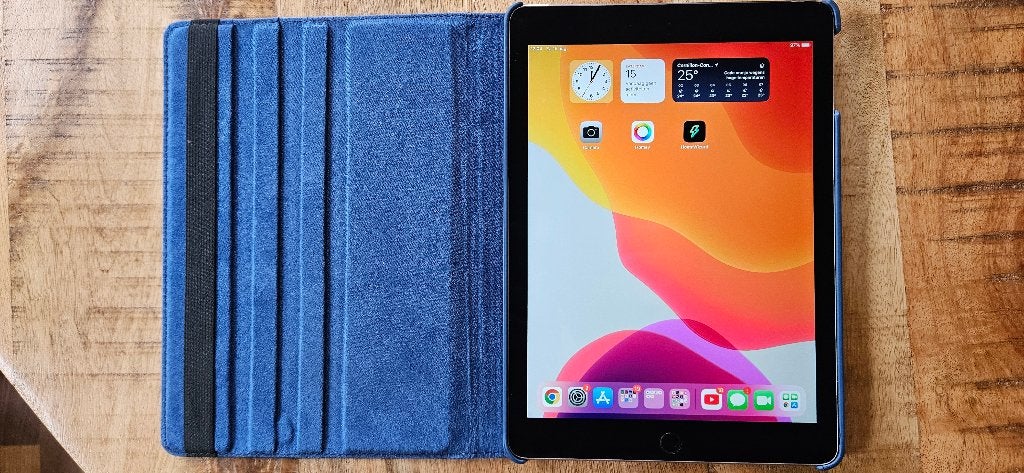 IPad Air2 (A15670) met Wifi en 4G (16Gb opslag), Computers en Software, Apple iPads, 10 inch, Gebruikt, Apple iPad, Zwart