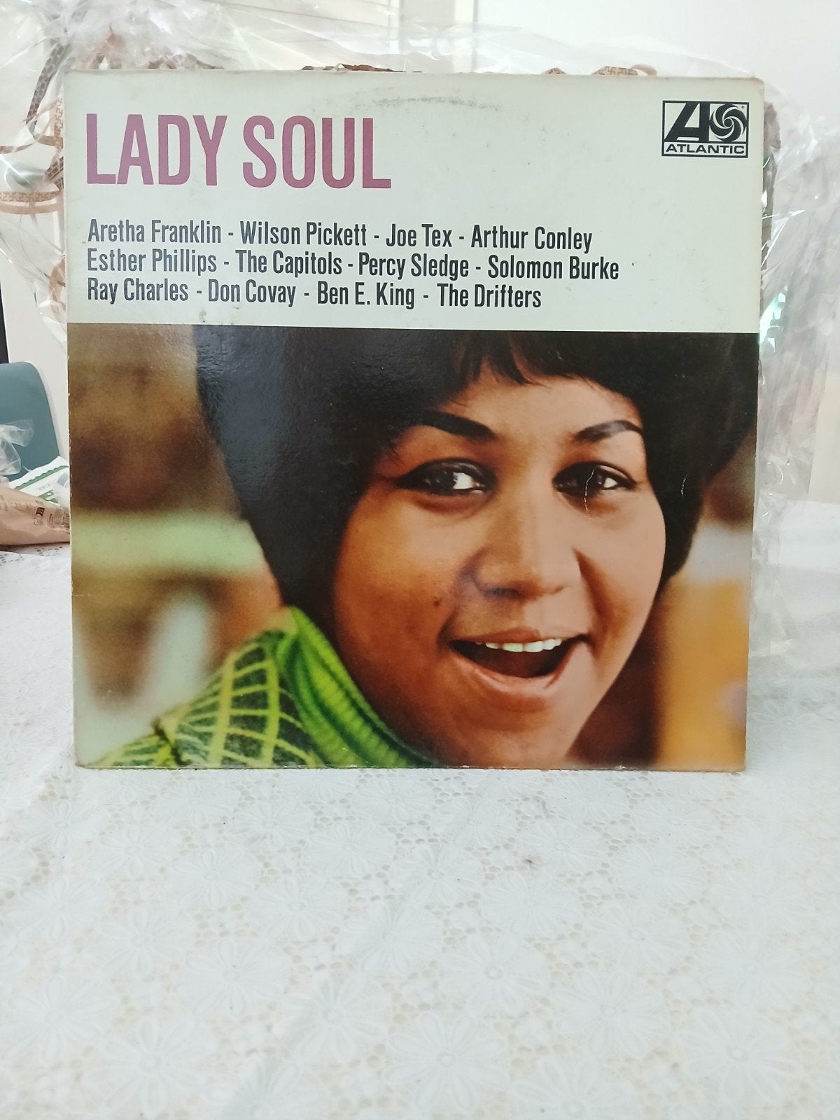 Lady Soul LP - Diverse artiesten - Atlantic Records, LP, Gebruikt, Overige genres, Ophalen of Verzenden