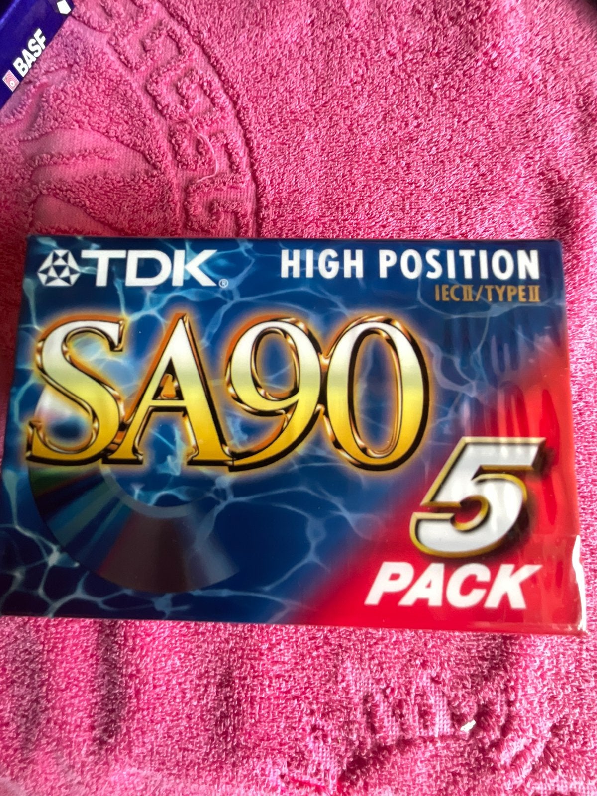 SA-TDK EN BASF AUDIOCASSETTES NIEUW, Cd's en Dvd's, Cassettebandjes, Ophalen, 2 t/m 25 bandjes, Overige genres, Nieuw in verpakking