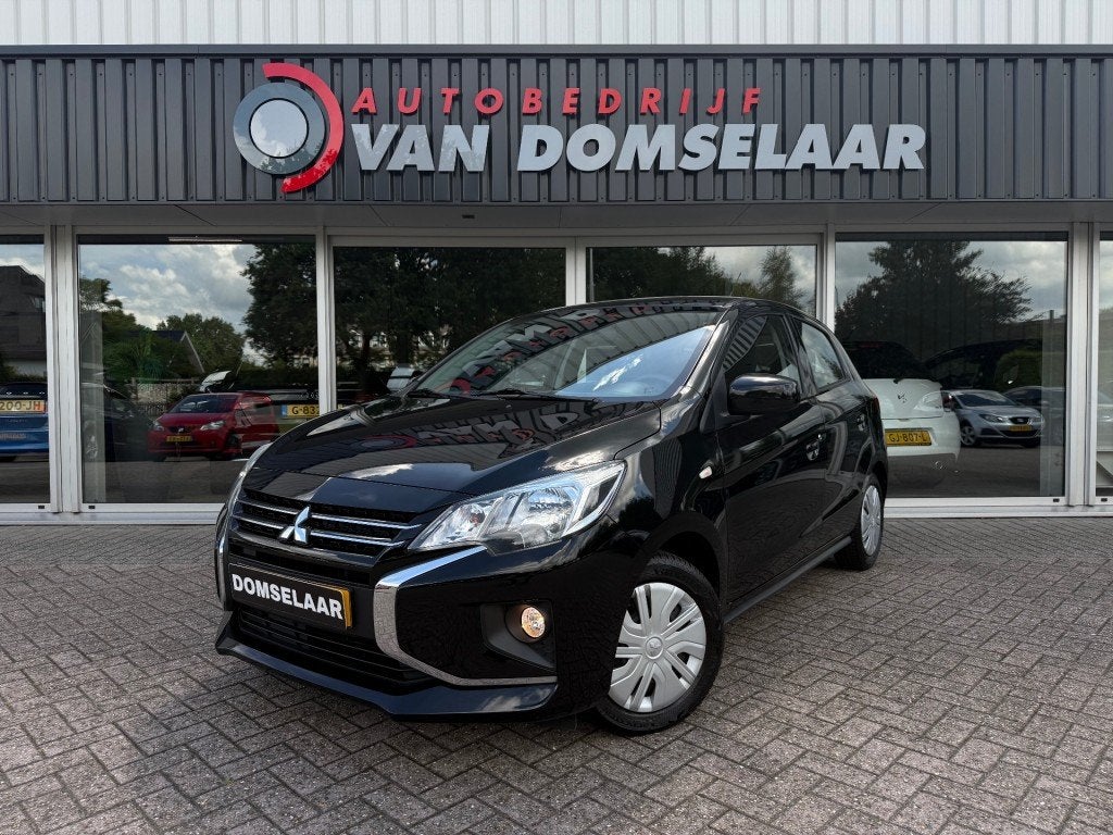 Mitsubishi SPACE STAR 1.2 COOL+ - NL Auto Airco DAB Carplay, Auto's, Voorwielaandrijving, Gebruikt, 850 kg, Zwart