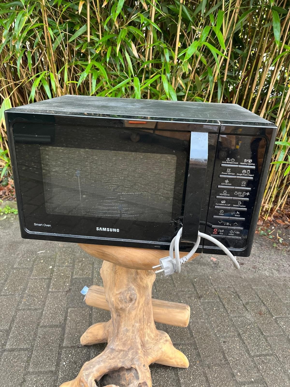 Samsung Smart Oven Combimagnetron - Zwart, Witgoed en Apparatuur, Magnetrons, Ophalen, Combimagnetron, Hete lucht, Nieuw