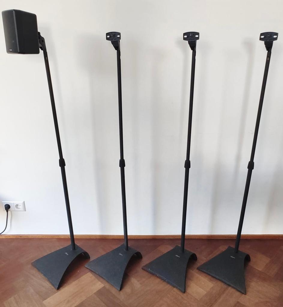 Vogels VLS 120 Speaker Stands (4x), Audio, Tv en Foto, Luidsprekers, Gebruikt, Overige typen, Minder dan 60 watt, Ophalen