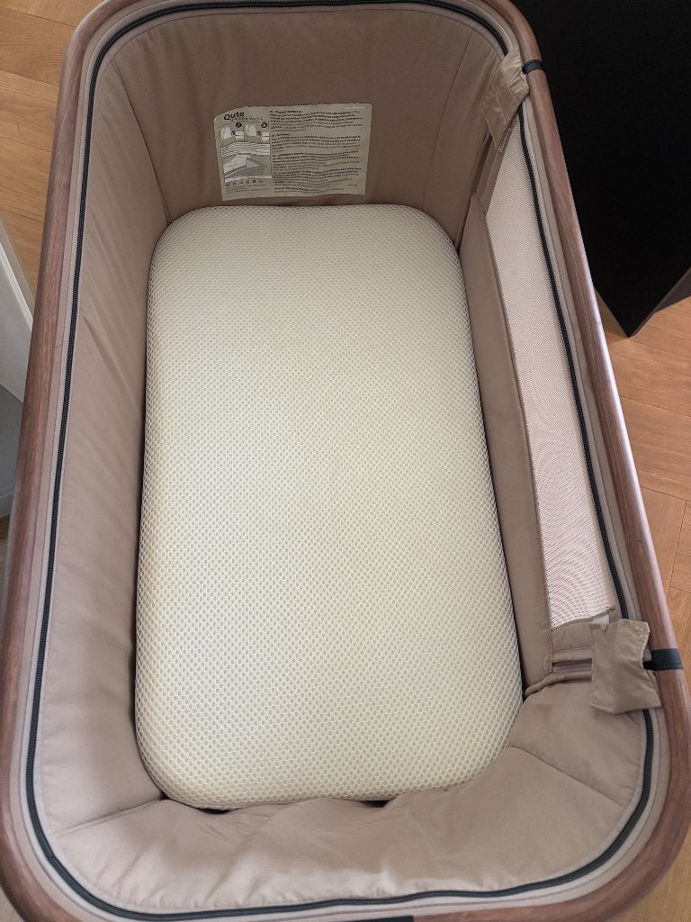 Cosleeper Qute  Q wiggle electric, Kinderen en Baby's, Babywiegjes en Ledikanten, Ophalen, Zo goed als nieuw, Wieg
