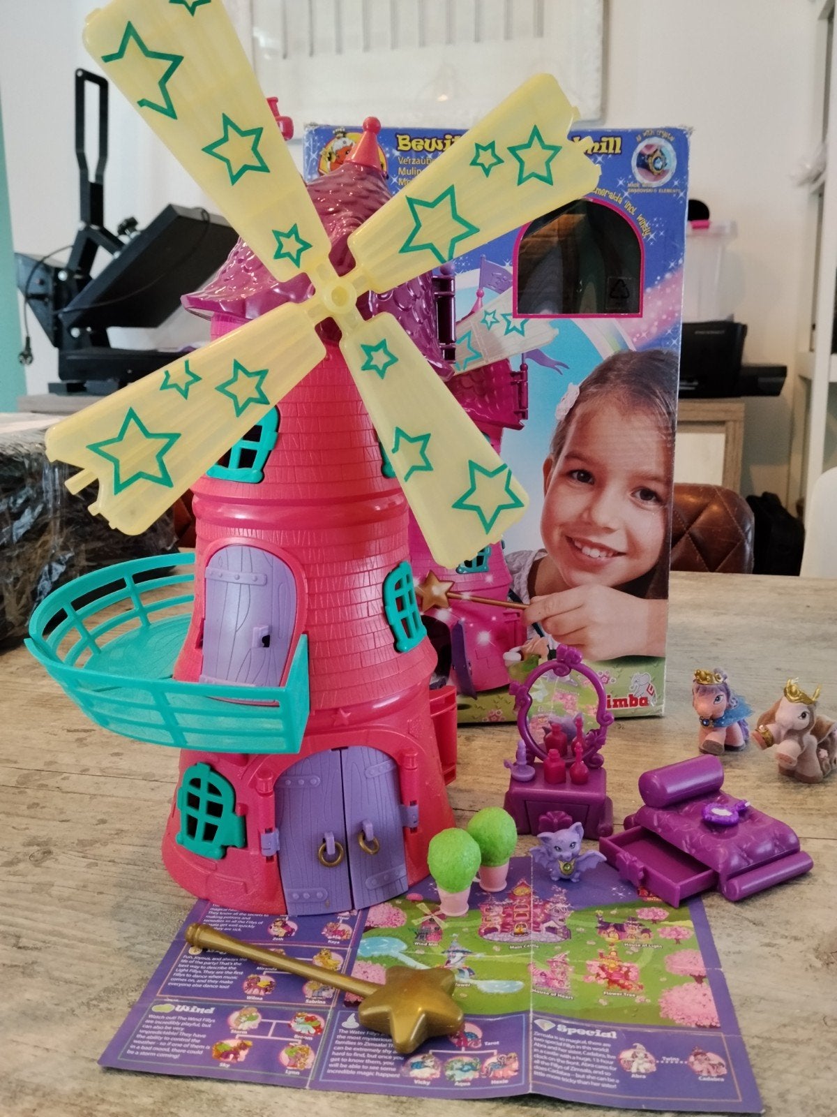 Filly Windmolen met 10 Filly paardjes en accessoires, Ophalen of Verzenden
