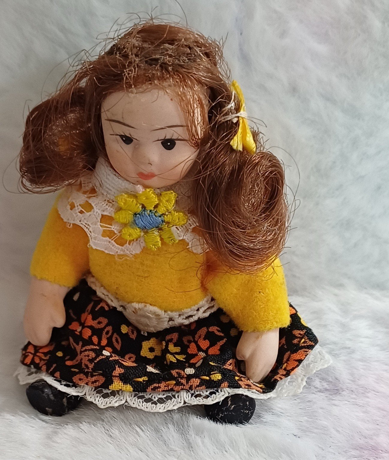 Poppenhuis popje, Verzamelen, Ophalen of Verzenden, Zo goed als nieuw, Poppenhuis
