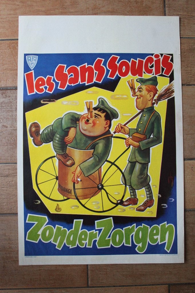 filmaffiche Laurel and Hardy Pack Up Your Trouble filmposter, Verzamelen, Posters, Rechthoekig Staand, Ophalen of Verzenden, Zo goed als nieuw