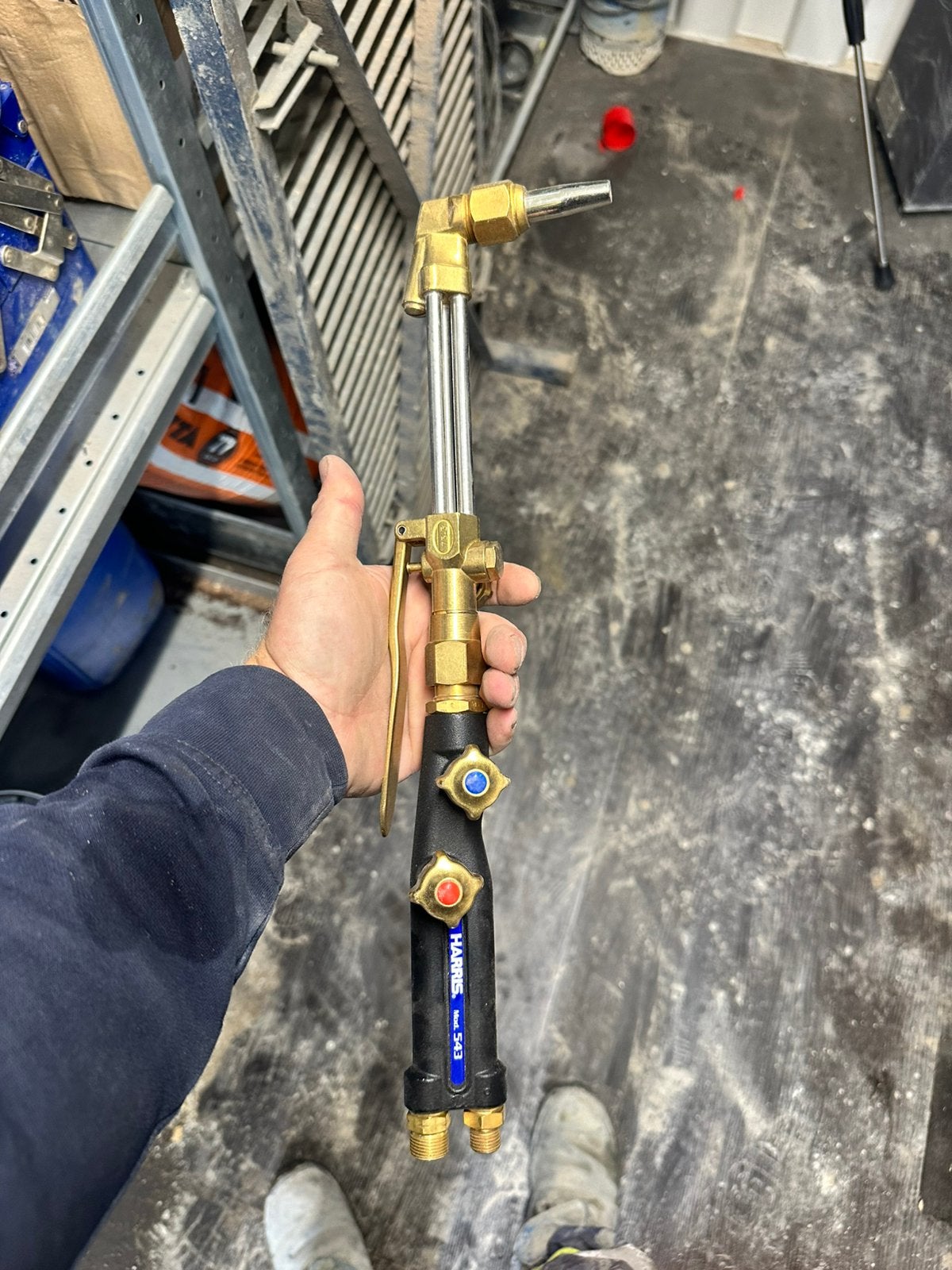 Harris snijbrander set incl meters etc nieuw, Doe-het-zelf en Verbouw, Gereedschap | Lasapparaten, Ophalen, Nieuw, 250 ampère of meer