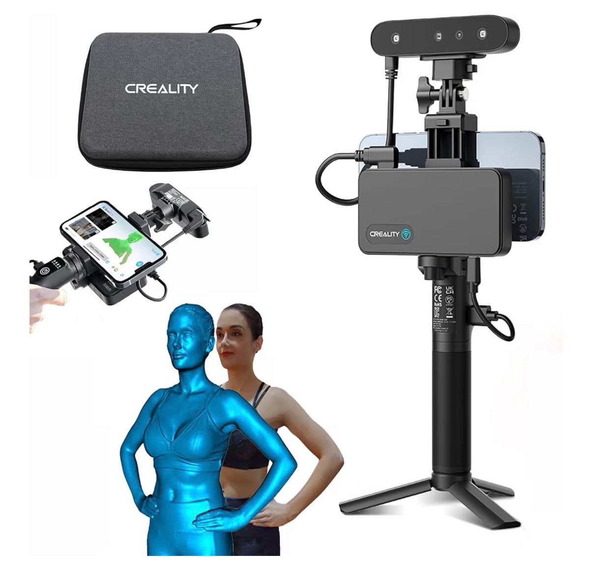 Crealty CR-Scan Ferret Pro (nieuw), MacOS, Overige typen, Nieuw, Ingebouwde Wi-Fi