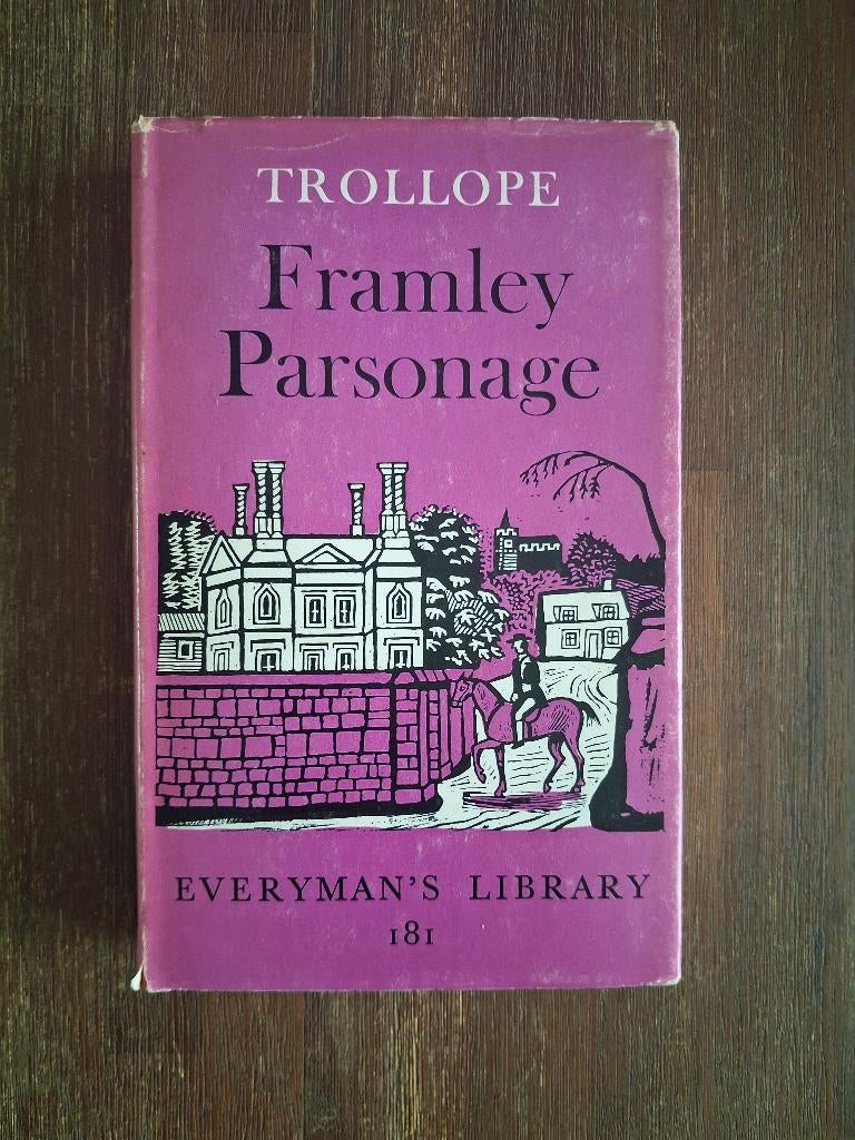 Anthony Trollope - Framley Parsonage - Everyman's Library, Boeken, Ophalen of Verzenden, Gelezen
