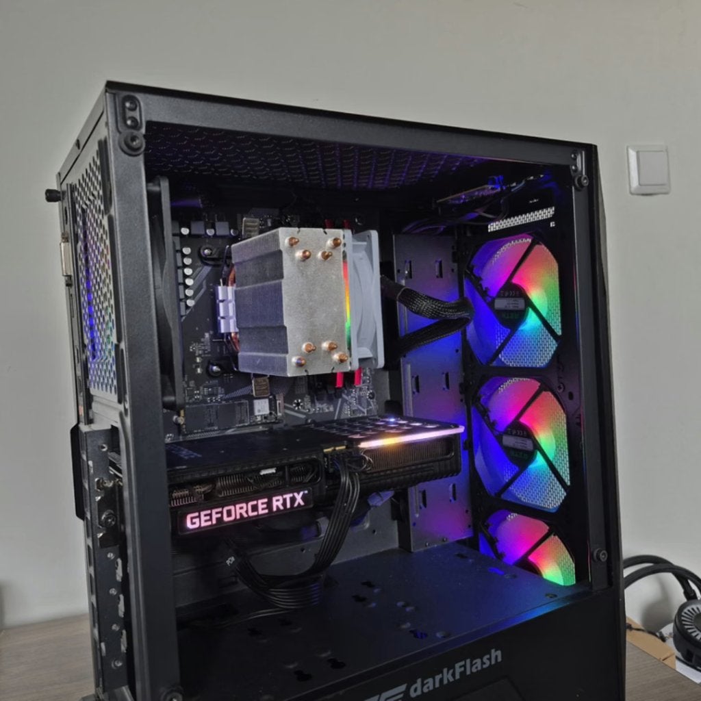 Gaming PC // RTX 3060 ti & AMD 7 5800X & 32GB, Ophalen, 7604 HM, 32 GB, DTGParts.Business@gmail.com