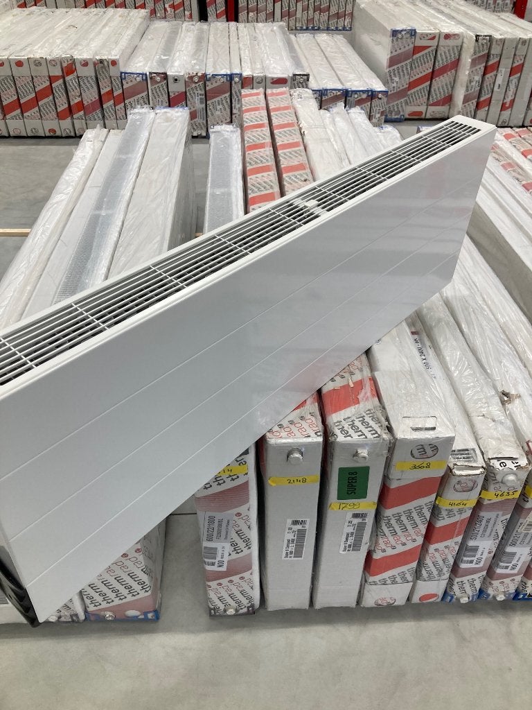 4x Henrad Everest Line Eco radiator 400x1200 / 400x1600 Left, 30 tot 80 cm, Hoog rendement (Hr), Radiator, Nieuw