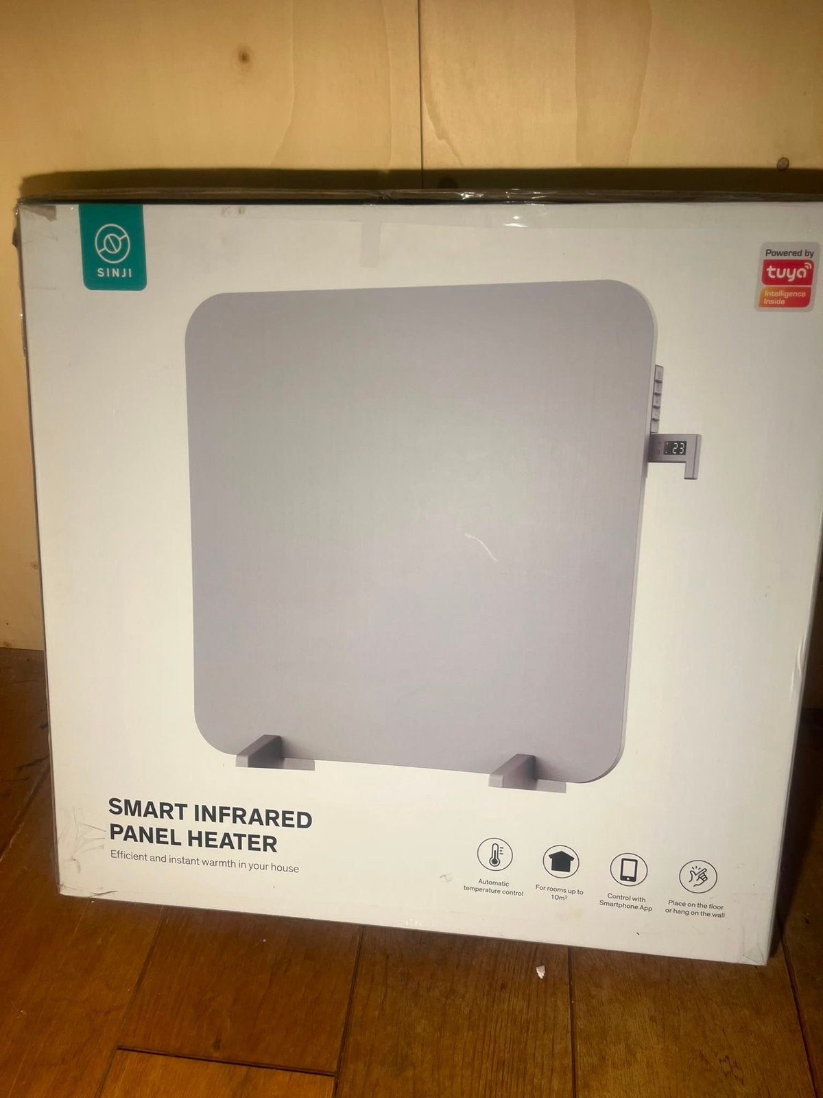 Nieuw Sinji Smart Infrarood Paneelverwarming - 450W, 30 tot 80 cm, Ophalen of Verzenden, 60 tot 150 cm, 200 tot 500 watt