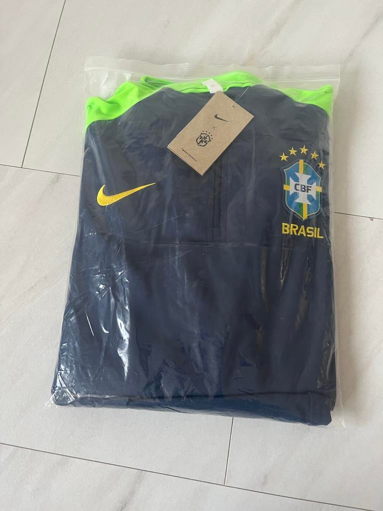 Nike Brasil Trainingspak - Nieuw met labels, Kleding | Heren, Sportkleding, Blauw, Ophalen of Verzenden, Algemeen, Maat 56/58 (XL)