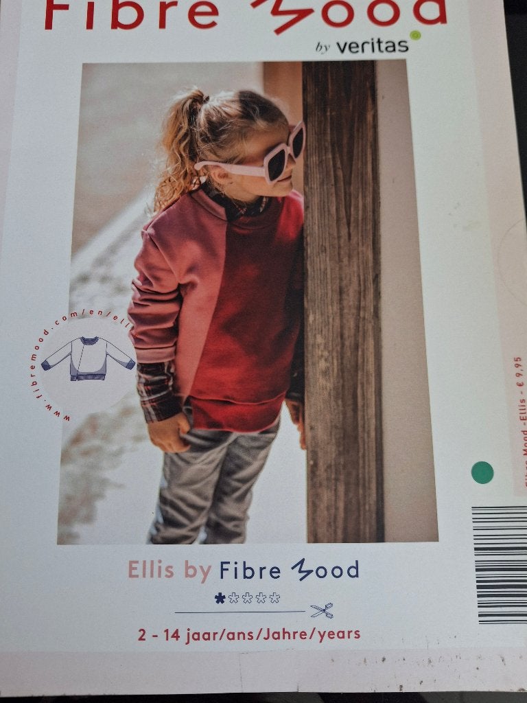 Naaipatroon Ellis by Fibre Mood - Trui voor kinderen, Overige merken, Kind, Nieuw, Ophalen of Verzenden