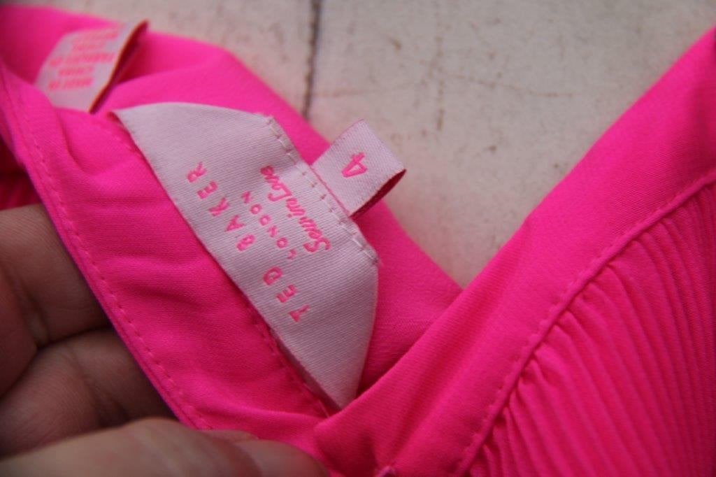 Tuniek roze Ted Baker mt 4 (40) Vaste prijs, Maat 38/40 (M), Ophalen of Verzenden, Zo goed als nieuw, Roze