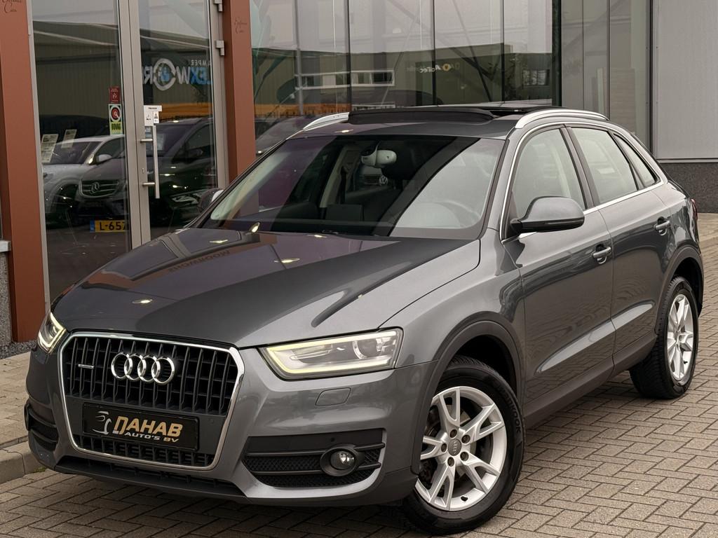 Audi Q3 2.0 TFSI quattro | Pano | Navi | Led | Stoelverwarmi, Auto's, Audi, Zwart, 4 cilinders, 1984 cc, 14 km/l