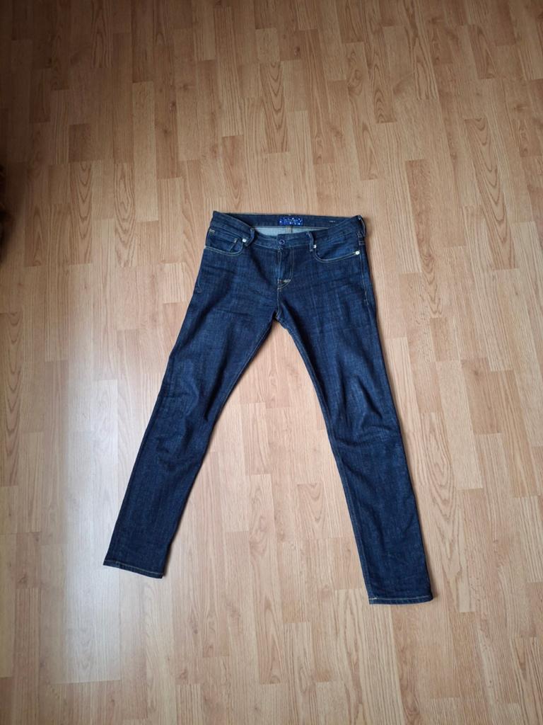 Heren Jeans Sotch&Soda, blauw TYE X, W31/L32, W32 (confectie 46) of kleiner, Zo goed als nieuw, Scotch & Soda, Verzenden