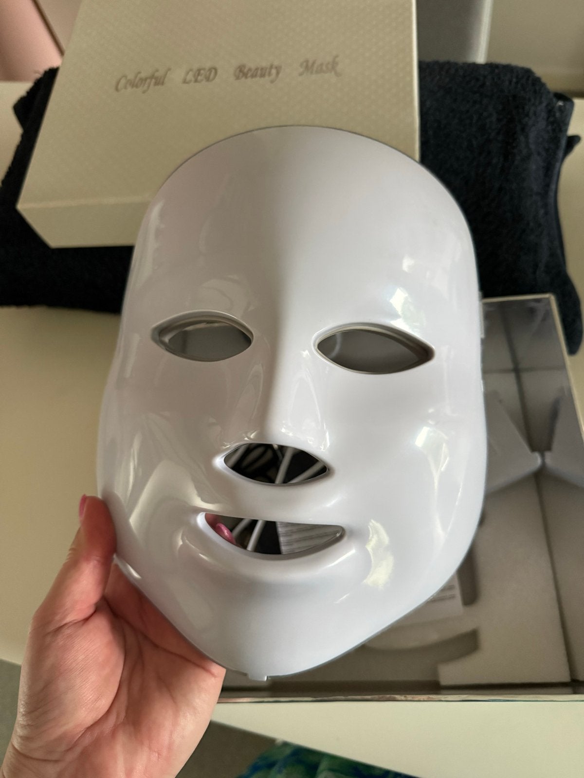 Nieuw LED Gezichtsmasker - Huidverjonging & Verzorging, Ophalen of Verzenden, Nieuw, Gehele gezicht, Verzorging