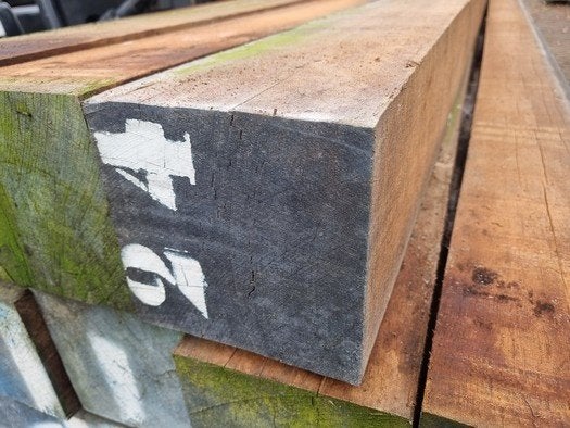 Hardhouten palen / balken 15x15 cm / 3.50 m lang, Tuin en Terras, Ophalen, Nieuw, Hardhout, 250 cm of meer
