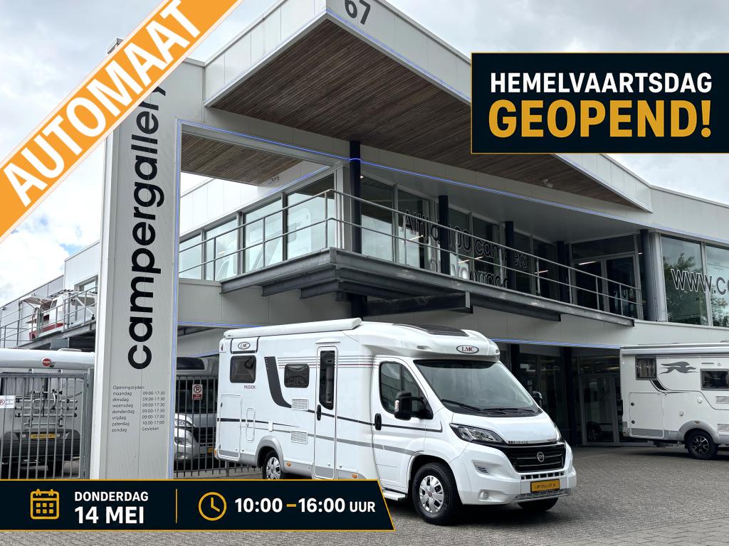 LMC Breezer 643 AUTOMAAT ENKELE BEDDEN EURO6 10.000KM!, Automaat, Standaard zit, Fiat, Bedrijf