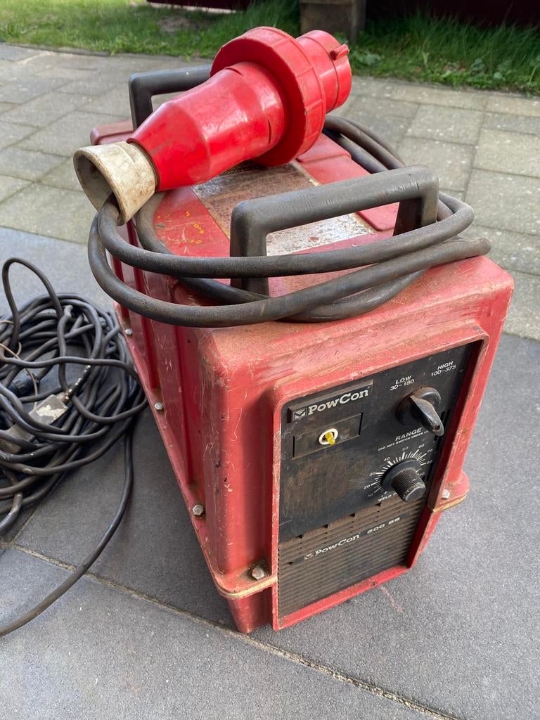 PowCon 300 SS Lasapparaat net Afstandbediening, Doe-het-zelf en Verbouw, Gereedschap | Lasapparaten, Ophalen, Gebruikt, 250 ampère of meer