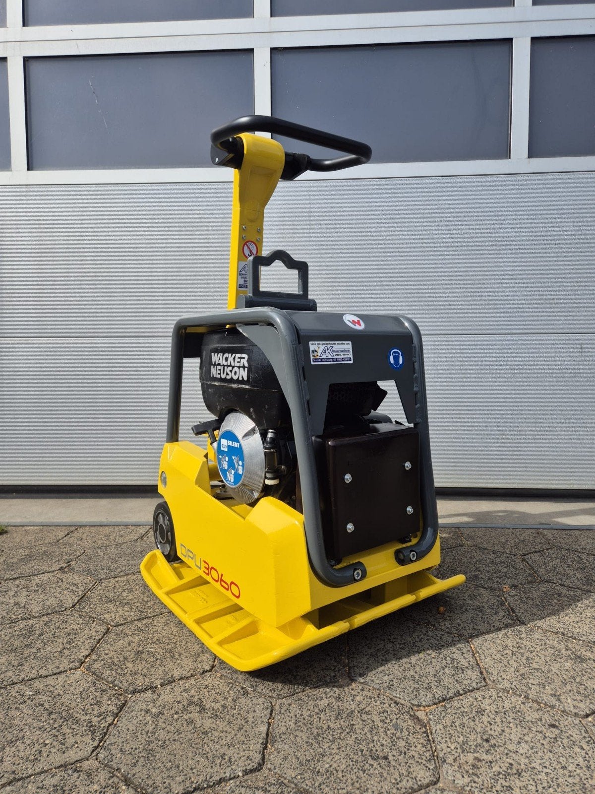 Trilplaat Wacker DPU 3060, Ophalen, Gebruikt