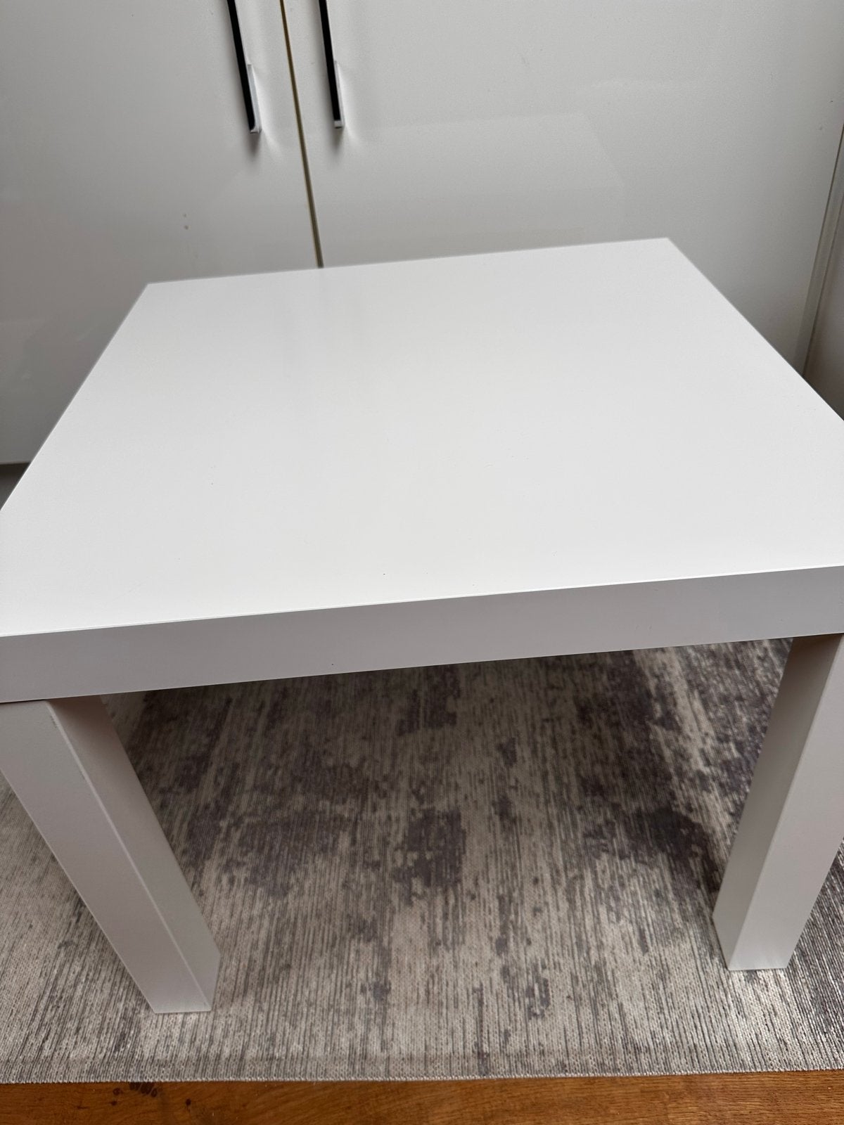 Witte bijzettafel (IKEA), Ophalen, Minder dan 50 cm, Gebruikt, 50 tot 100 cm