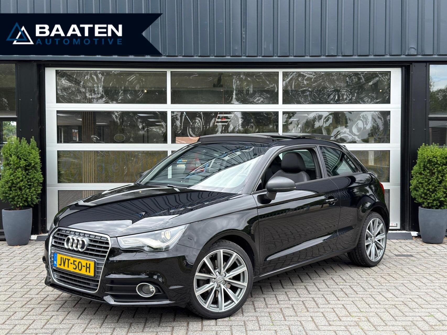Audi A1 1.4 TFSI 122pk|Pano|Leder|1e eig|Navi|BT|LED|, Auto's, Voorwielaandrijving, A1, Zwart, 4 cilinders