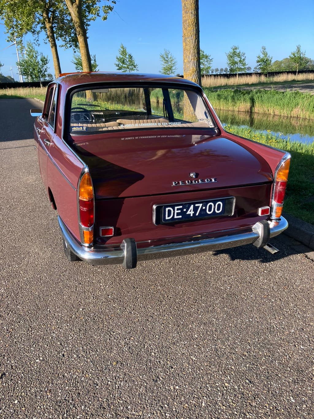 Peugeot 404 1.6 1967 Rood Oldtimer !!, foto 11