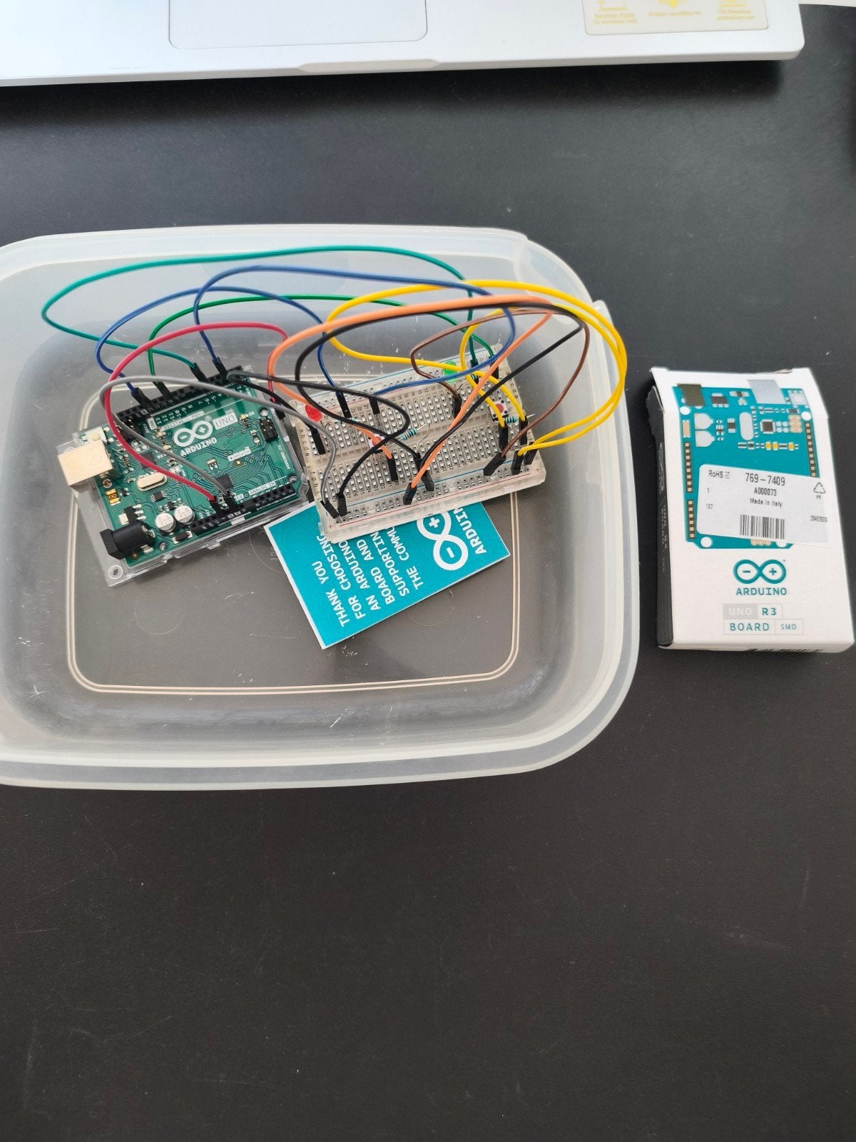 Arduino UNO R3 met breadboard en jumperkabels, Ophalen of Verzenden