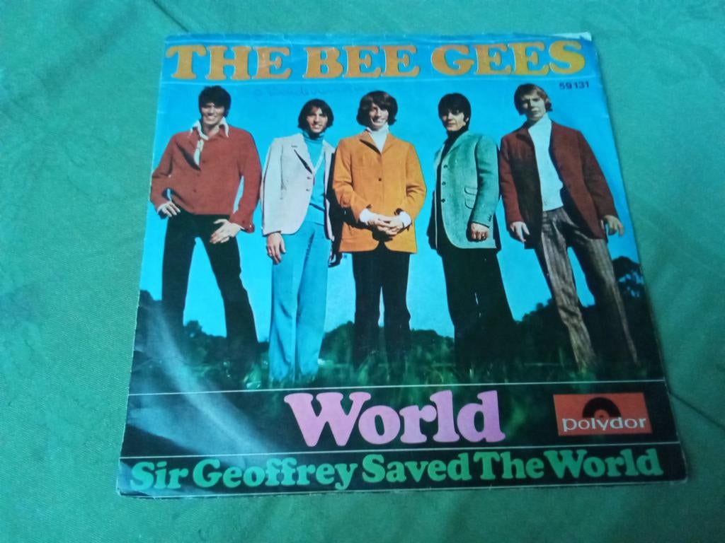 The Bee Gees.           World, Gebruikt, Verzenden, 7 inch, Single