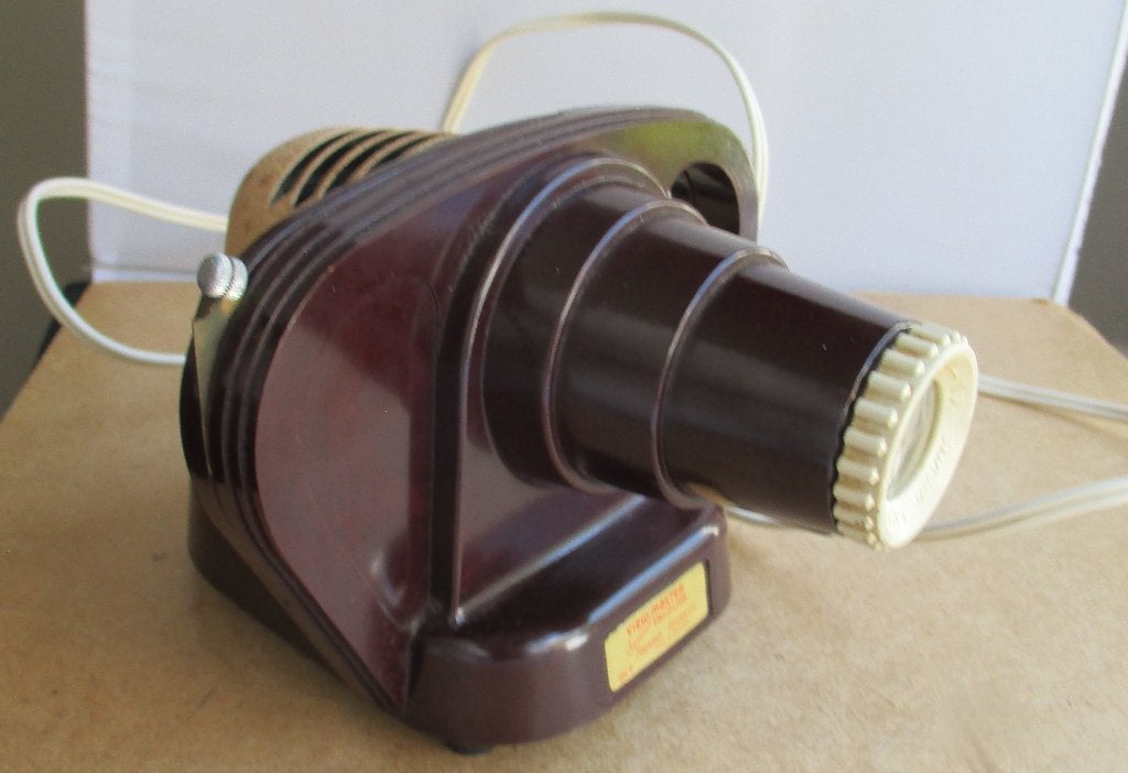 View-Master Projector~Antiek~Bakeliet~Werkt goed~Sawyer's, Ophalen of Verzenden