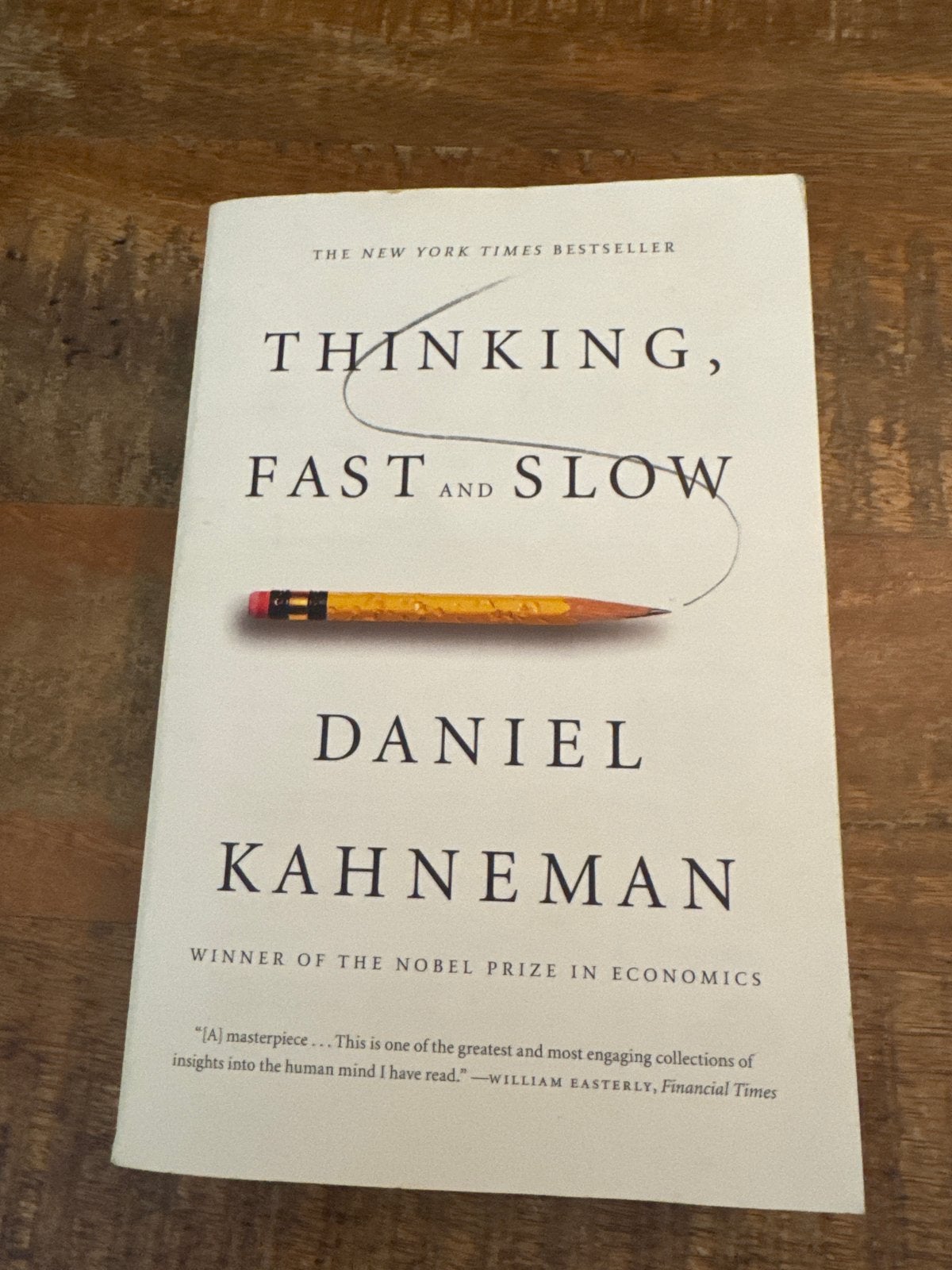 Thinking, Fast and Slow - Daniel Kahneman, Boeken, Ophalen of Verzenden, Zo goed als nieuw, Cognitieve psychologie