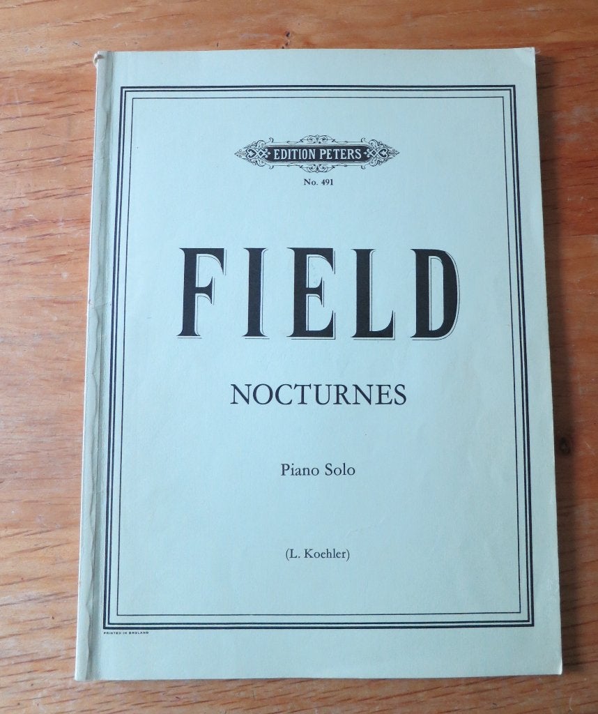Field Nocturnes Piano Solo - Edition Peters No. 49, Klassiek, Ophalen of Verzenden, Zo goed als nieuw, Artiest of Componist