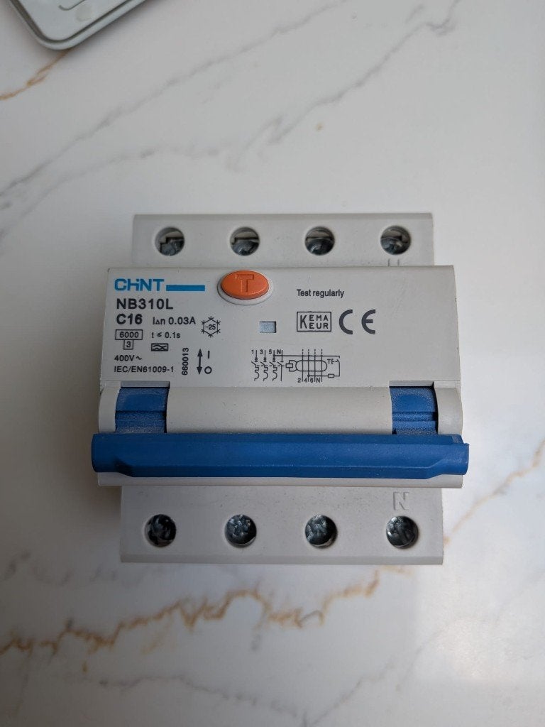 1x Chint NB310L (C16) krachtstroom automaat, Ophalen of Verzenden, Gebruikt, Overige typen