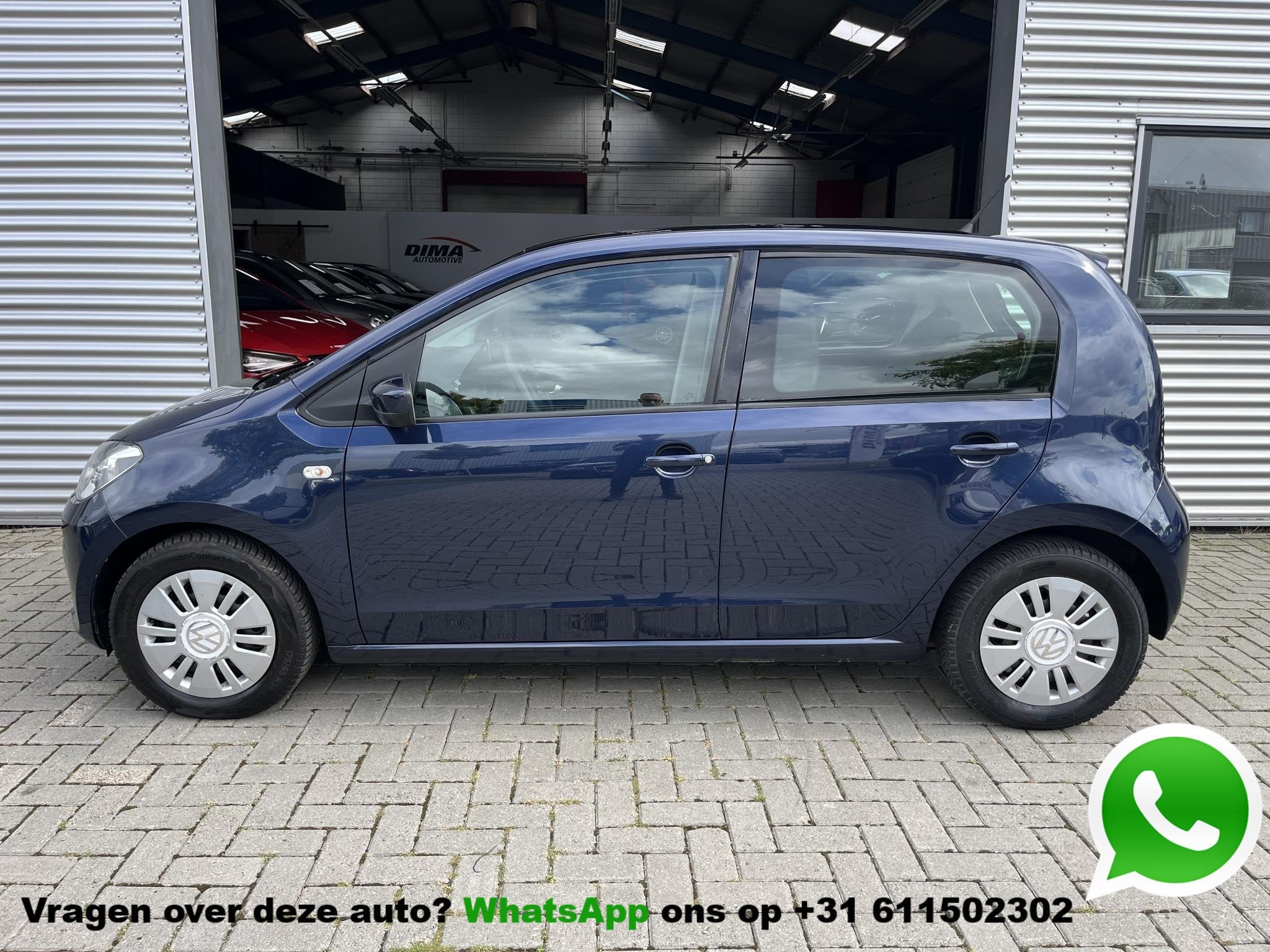 Volkswagen Up! 1.0 move up! BlueMotion Airco / Trekhaak, Auto's, Volkswagen, Voorwielaandrijving, Stof, Gebruikt, Start-stop-systeem