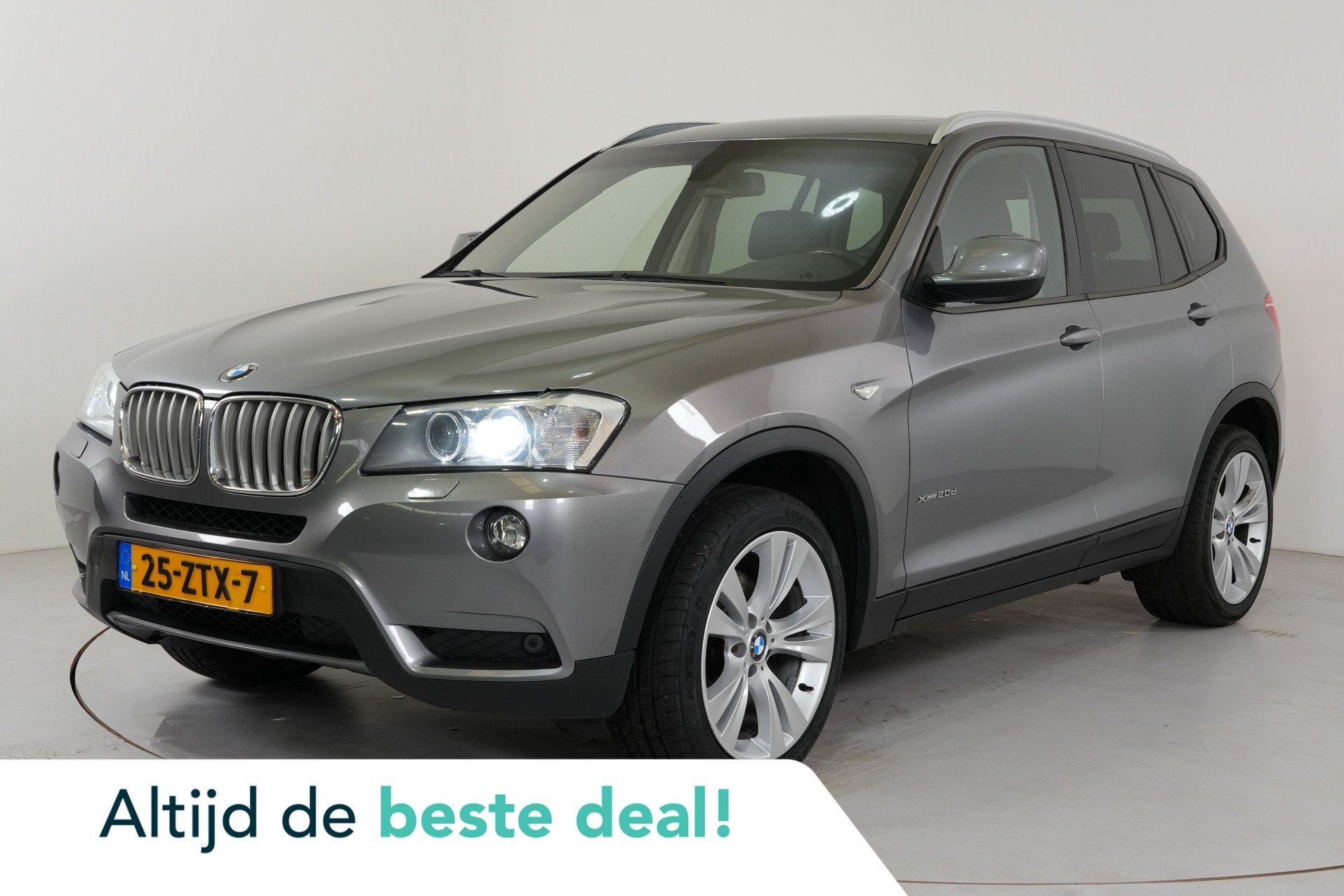 BMW X3 xDrive20d High Executive | Pano | Leder | El. Stl. ve, Auto's, Automaat, Euro 5, 2000 kg, Leder