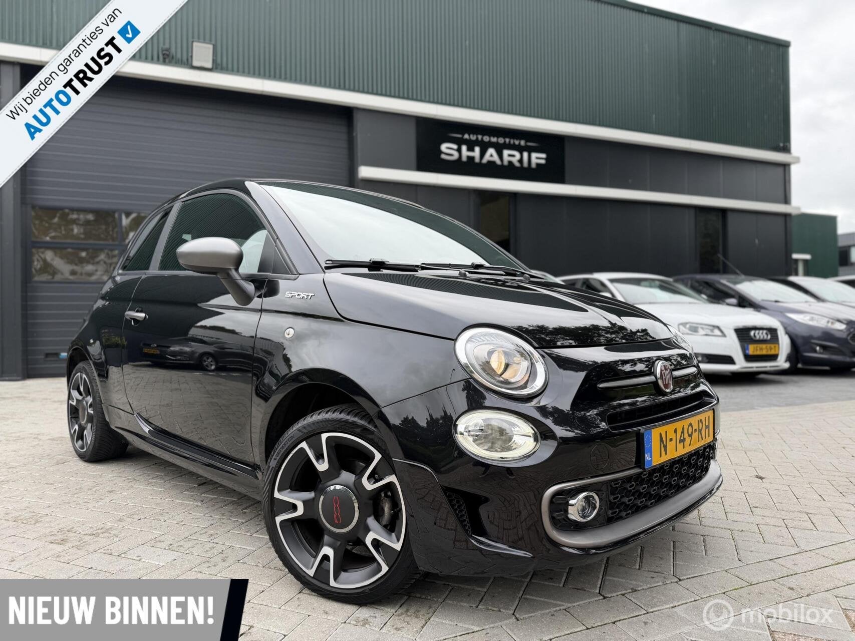 Foto 2 van Fiat 500 C 1.0 Hybrid Sport |CarPlay|Cabrio|Cruise|1e.eig|